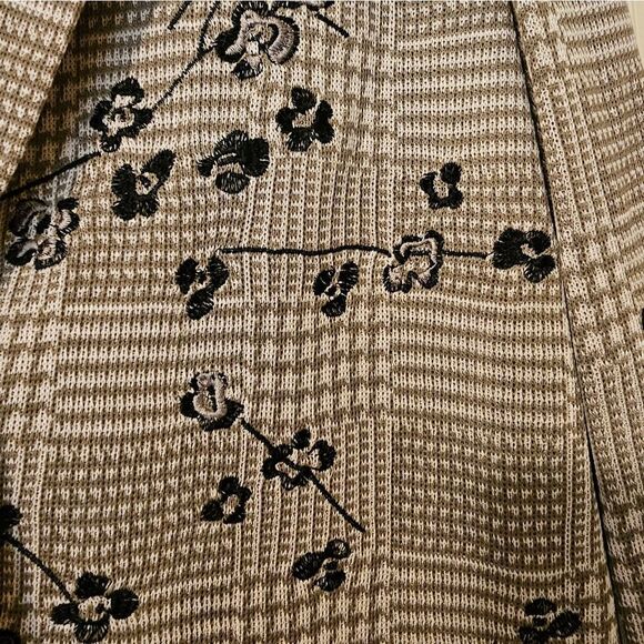 MING WANG Women’s Textured Knit Jacket - Size XS - Picture 3 of 7